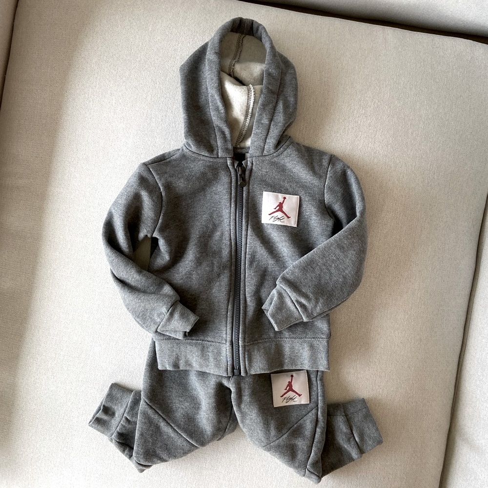 Jordan Flight Hoodie and Jogger Pants Set 2T